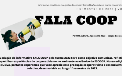 FALA COOP: Estudantes da Graduação da Escoop criam informativo sobre o universo cooperativista