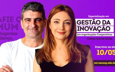 Escoop lança curso de pós-graduação em Gestão da Inovação em Organizações Cooperativas para a região de Santa Rosa