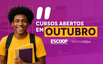Veja os cursos que marcaram a ESCOOP em outubro