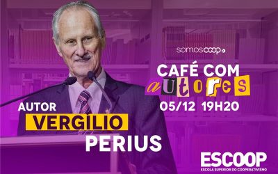 Café com Autores recebe Vergílio Perius na Escoop