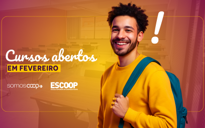 Cursos abertos em fevereiro