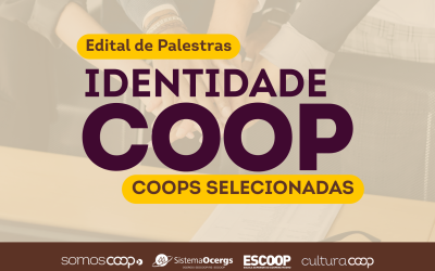 Edital contempla 20 cooperativas com palestras sobre identidade coop